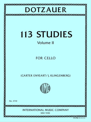 Book cover for 113 Studies, Volume II