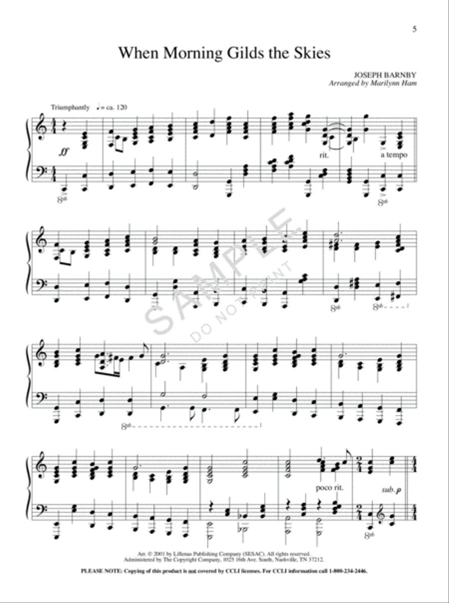 May Jesus Christ Be Praised! Piano Solo scores gallery preview page 2