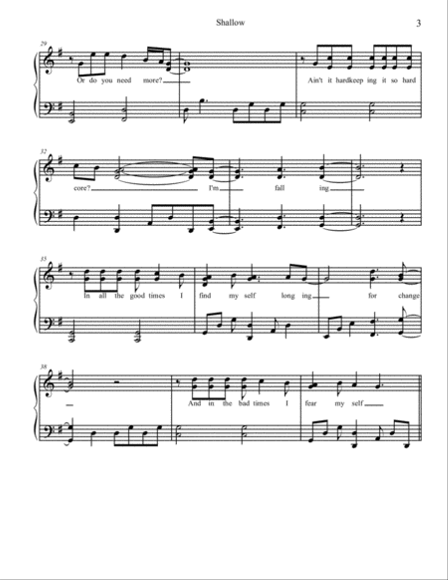 Shallow Shallow Small Ensemble scores gallery preview page 3
