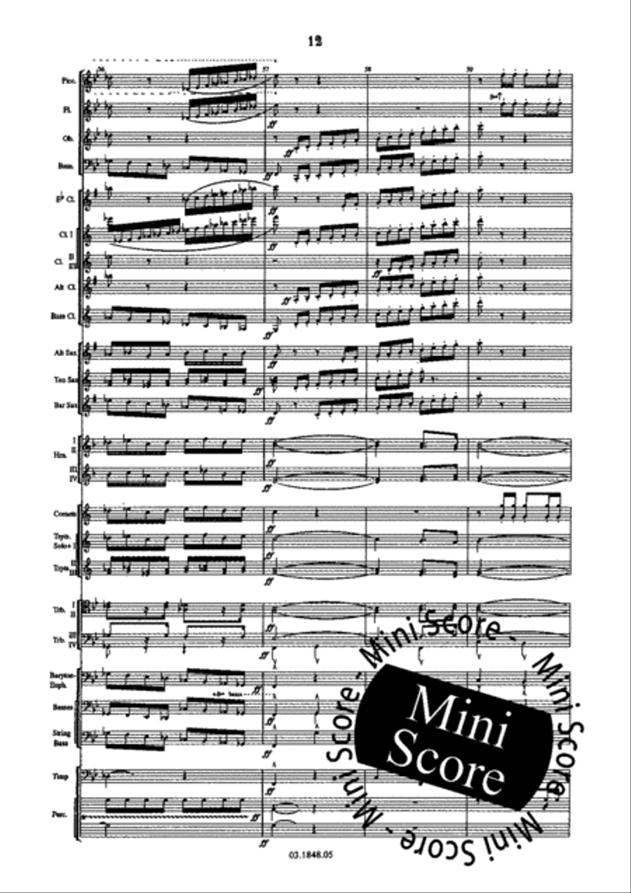 Summa Cum Laude Concert Band scores gallery preview page 18