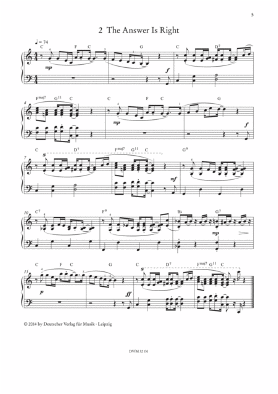 Catchy Tunes Easy Piano scores gallery preview page 6