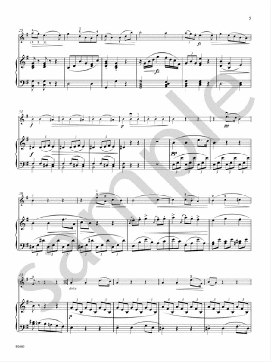 Sonatina Viola scores gallery preview page 5