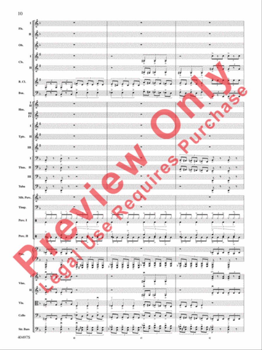 Batman: The Dark Knight Rises Full Orchestra scores gallery preview page 11