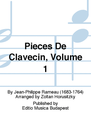 Pieces De Clavecin V1