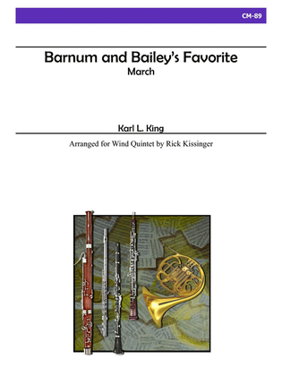 Barnum and Bailey's Favorite for Wind Quintet