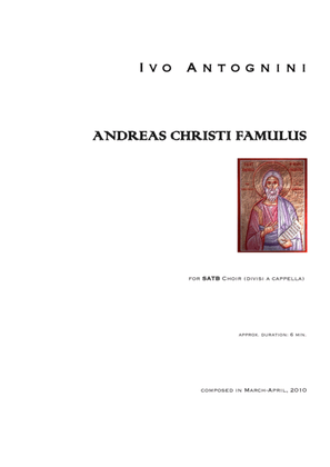 Andreas Christi famulus