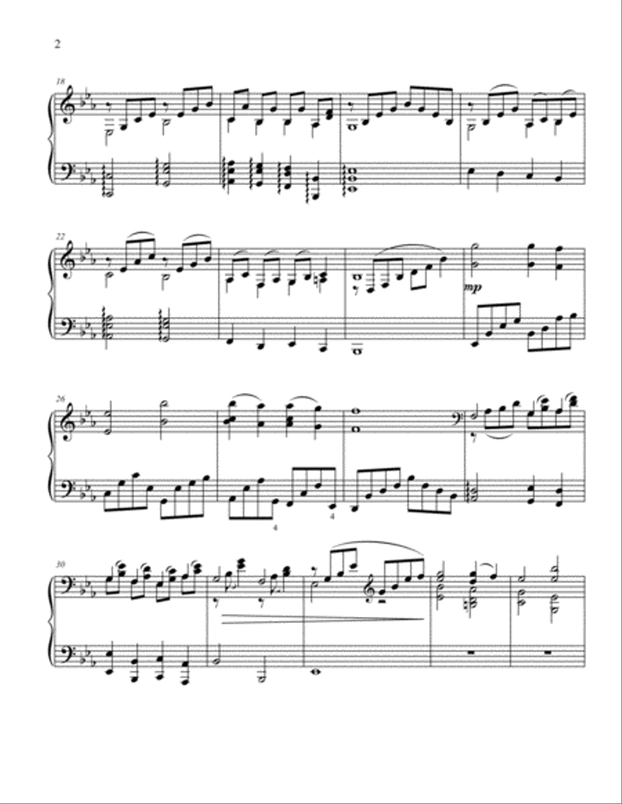 Let the Amen Resound! Piano Solo scores gallery preview page 4