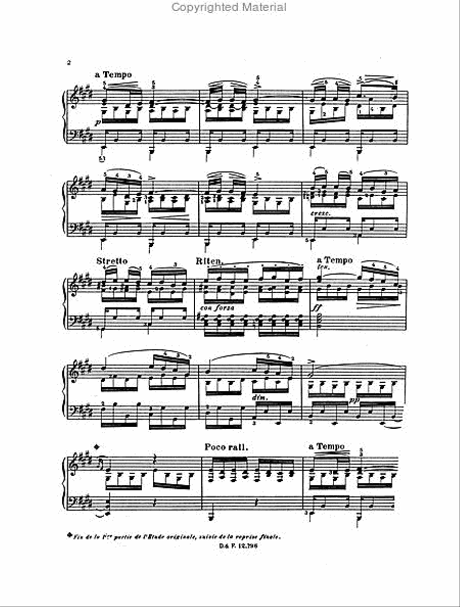 Tristesse Piano Solo scores gallery preview page 3