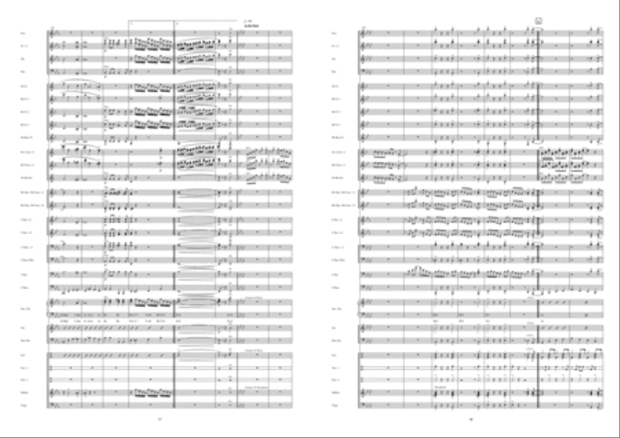 Tribute To Glenn Miller Concert Band scores gallery preview page 10