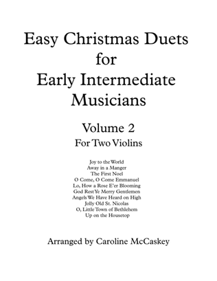 Easy Christmas Duets for Early Intermediate Violin Duet Volume 2