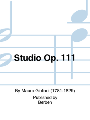 Studio Op. 111