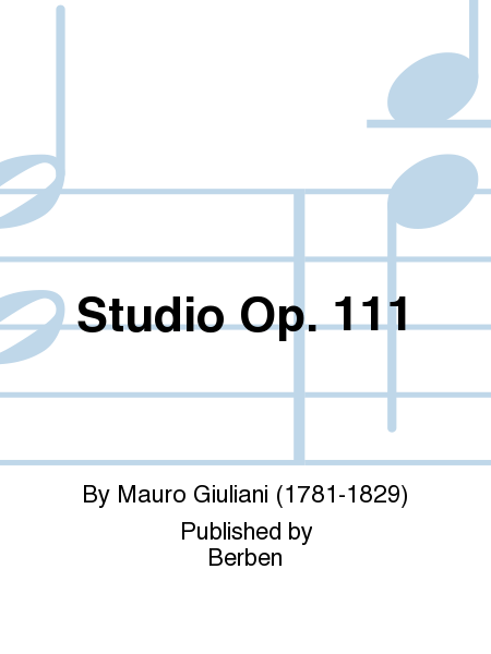 Studio Op. 111