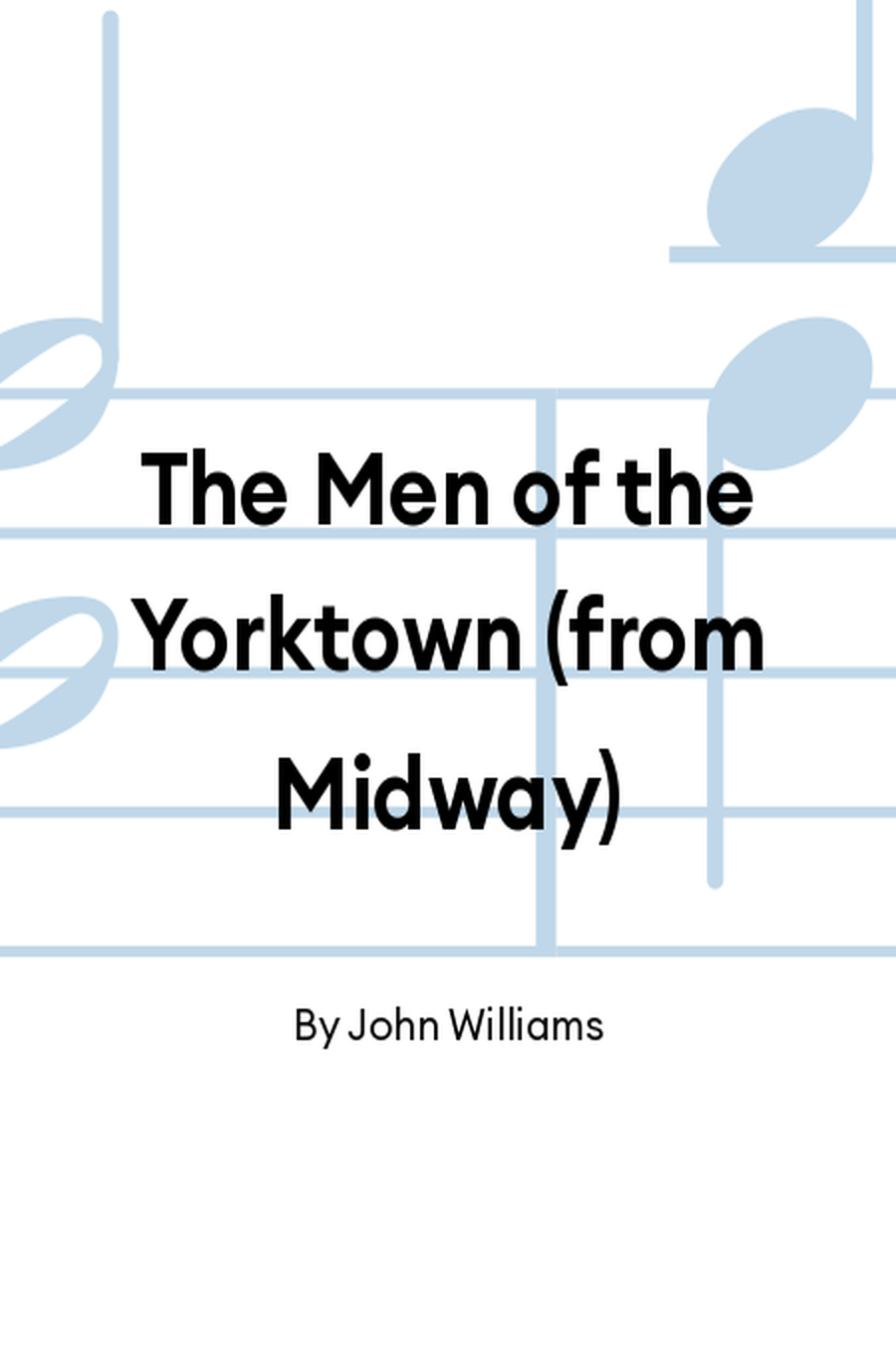 The Men of the Yorktown (from Midway) Full Orchestra scores gallery preview page 1