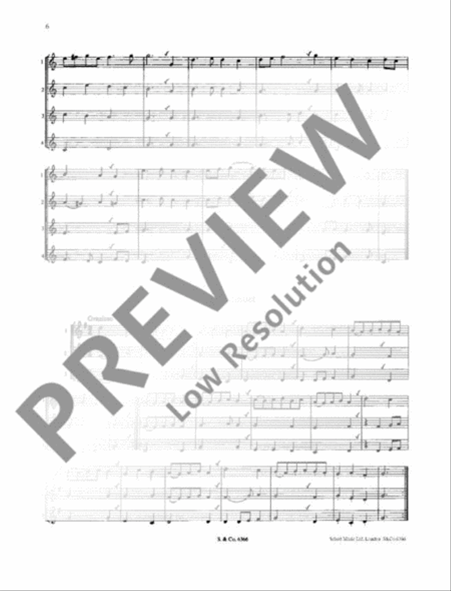 Descants in Consort Soprano Recorder scores gallery preview page 7