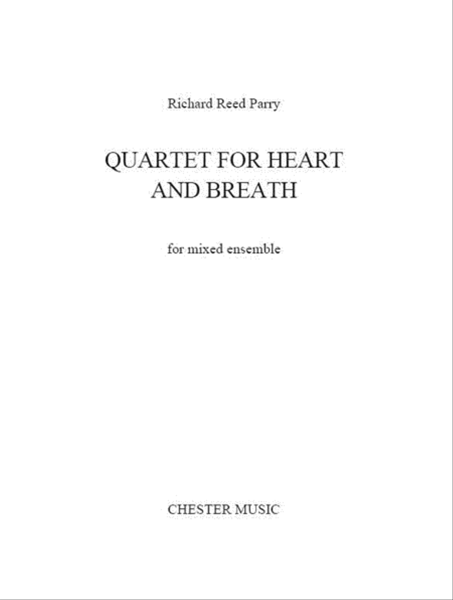 Quartet for Heart and Breath Cello scores gallery preview page 1