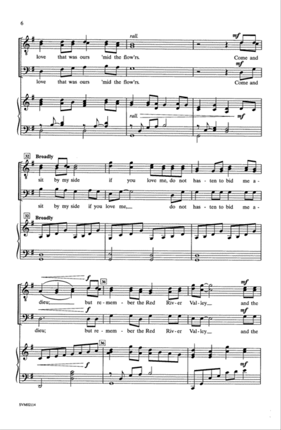Remembering: Songs of the American West Choir scores gallery preview page 5