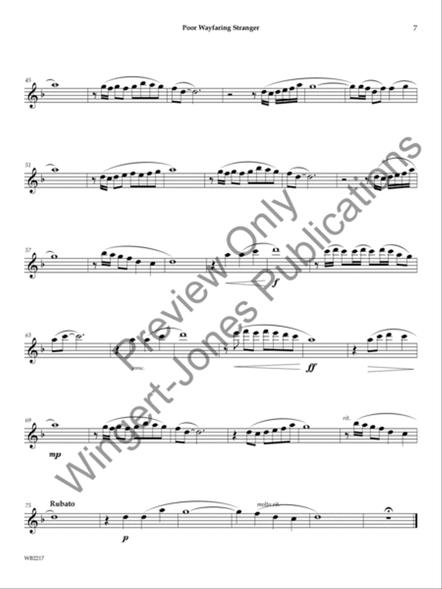 Solo Performance Collection Flute scores gallery preview page 4