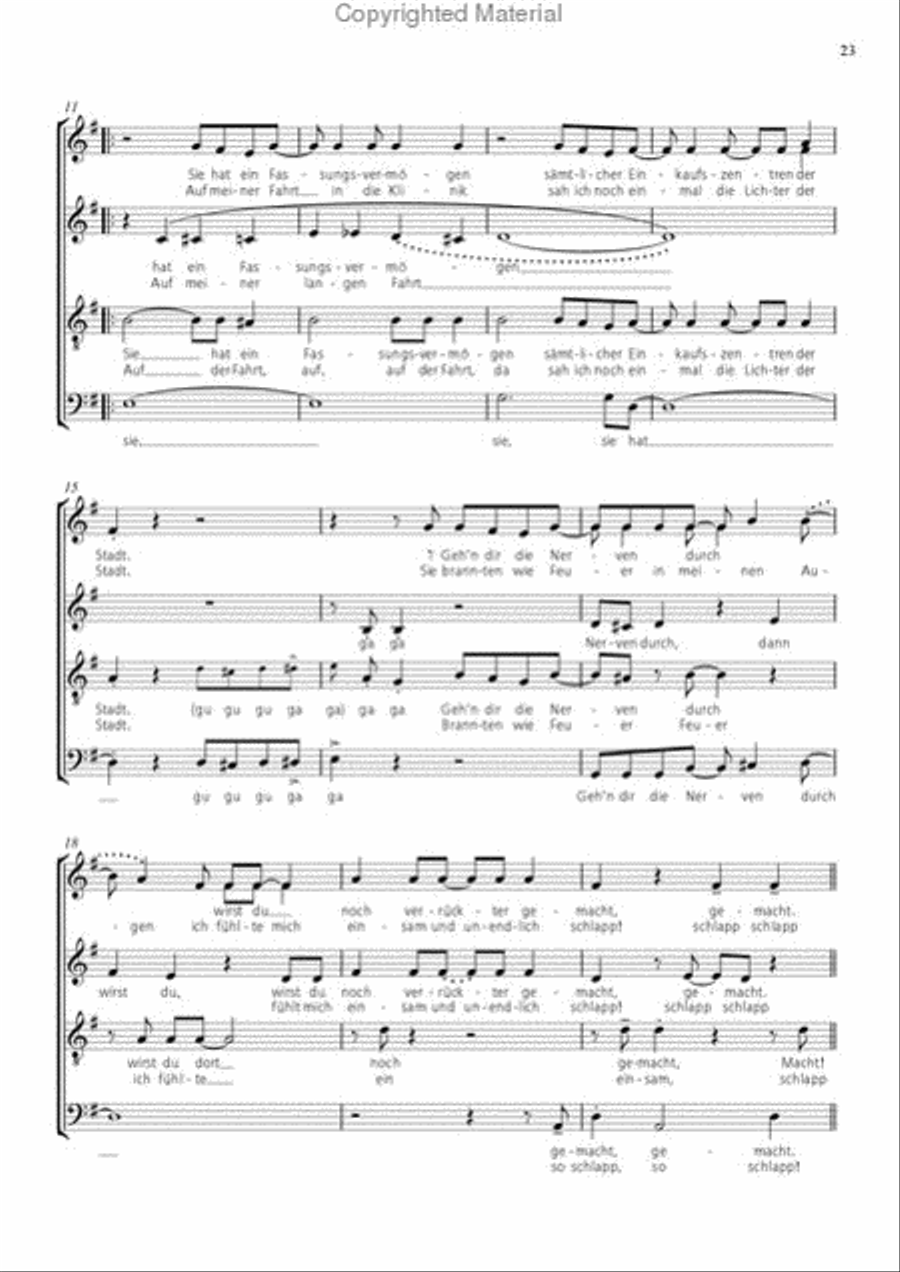 Carbonara 4-Part scores gallery preview page 14