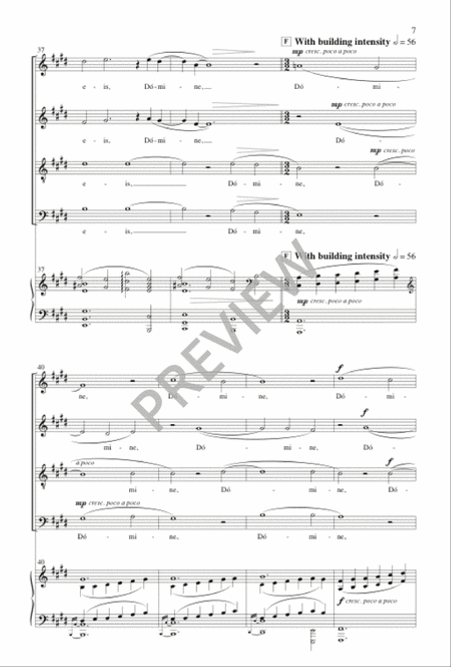 Lux Aeterna Lux Aeterna 4-Part scores gallery preview page 8