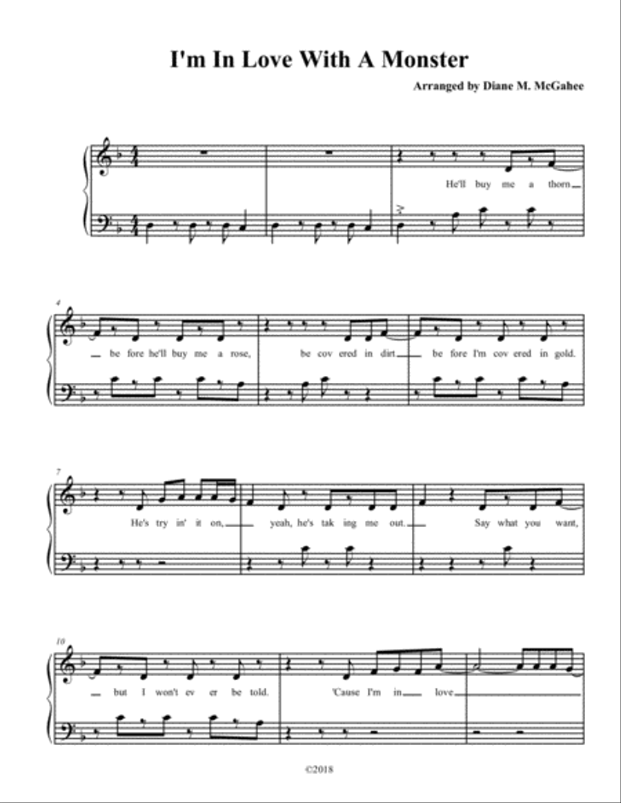 I'm In Love With A Monster