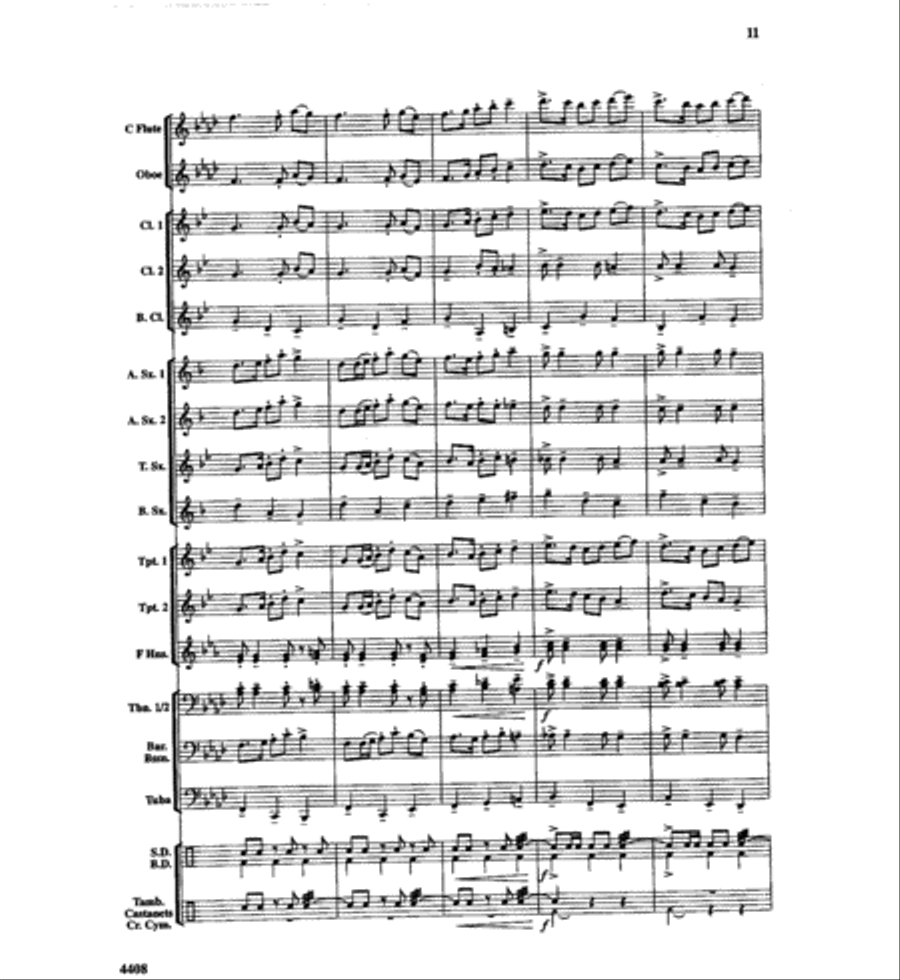 Escapada Escapada Concert Band scores gallery preview page 12