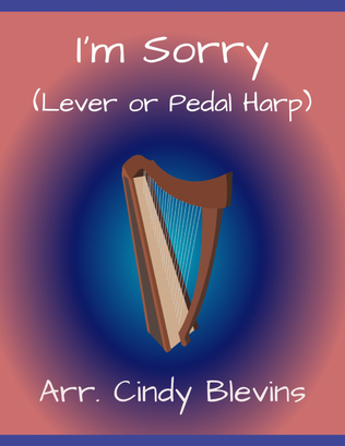 Book cover for I'm Sorry