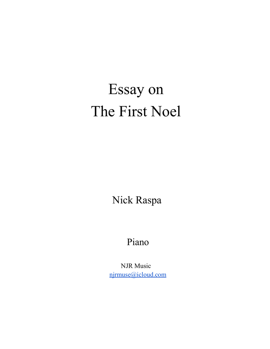 Essay on The First Noel (piano) elementary Piano Method scores gallery preview page 3
