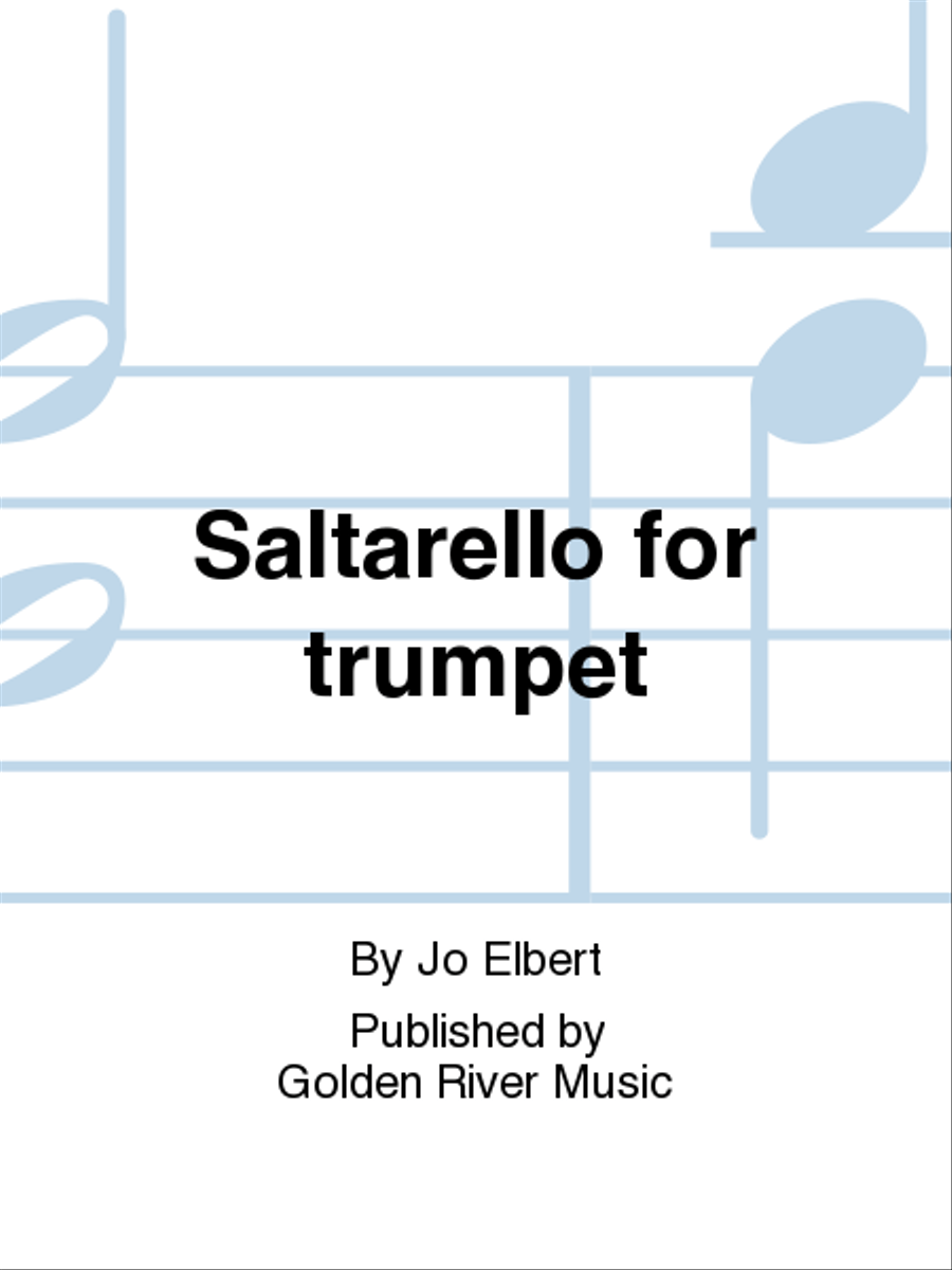 Saltarello for trumpet Saltarello for trumpet Trumpet Solo scores gallery preview page 1