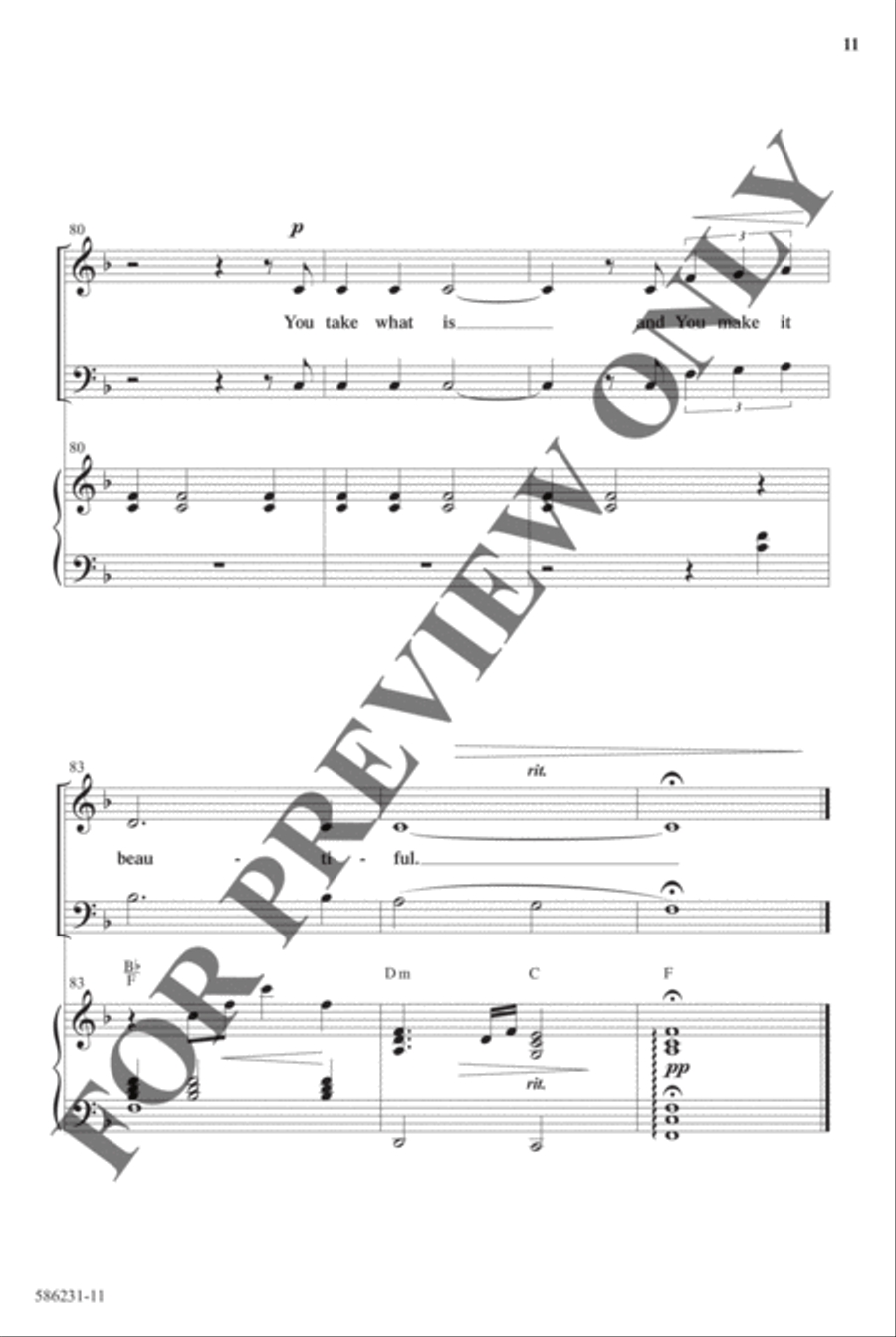 Power to Redeem - Anthem Choir scores gallery preview page 11