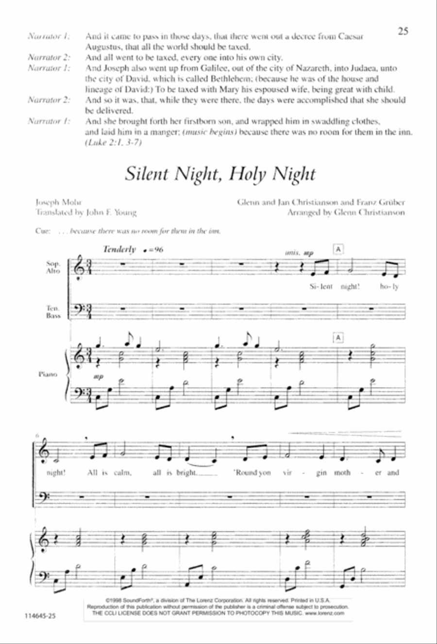 The Newborn King The Newborn King 4-Part scores gallery preview page 33