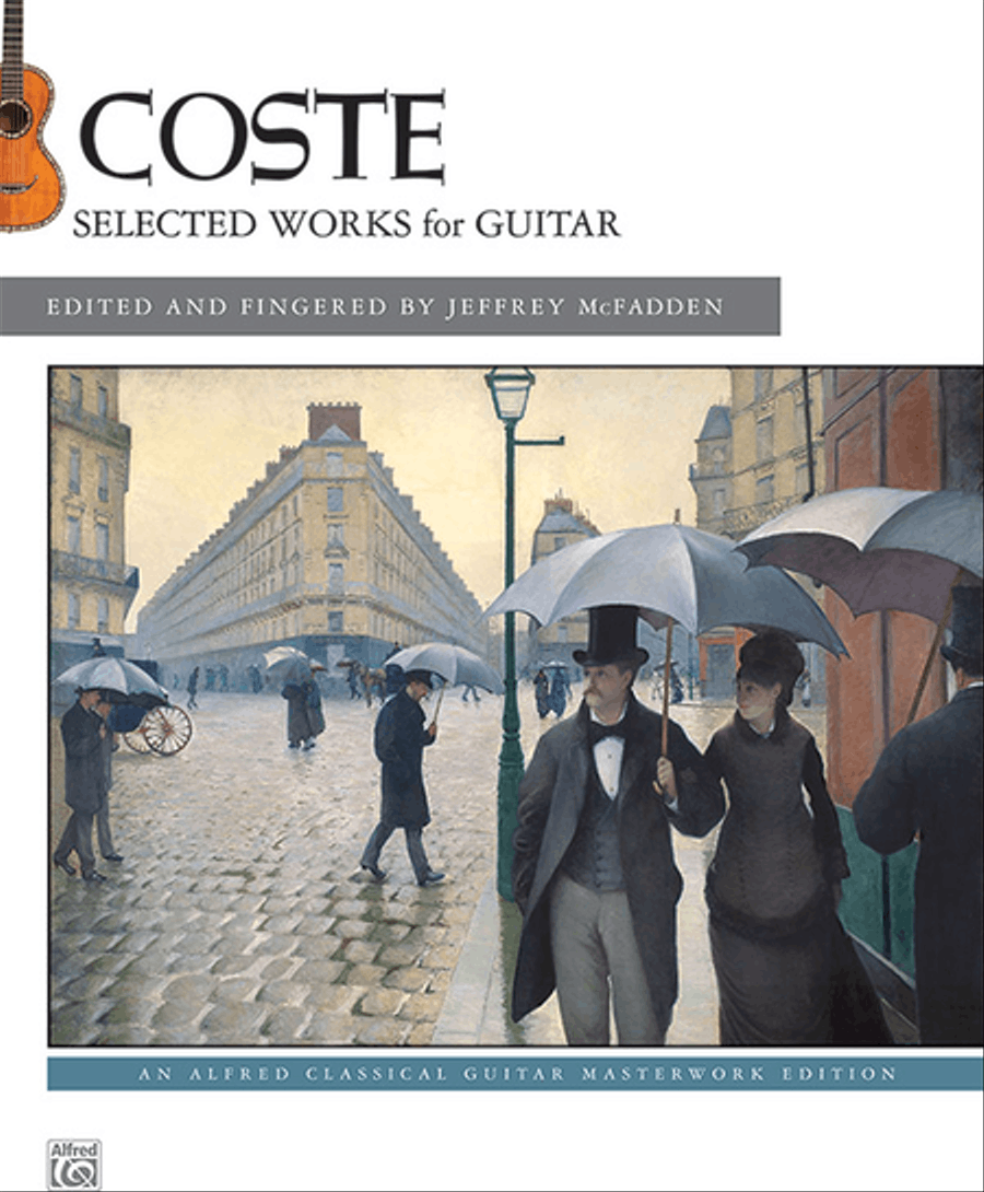 Coste -- Selected Works for Guitar Acoustic Guitar scores gallery preview page 1