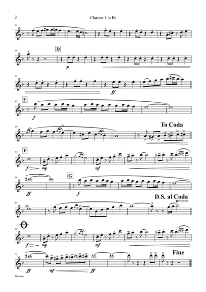 Misirlou - Pulp Fiction - Clarinet Trio - Cm