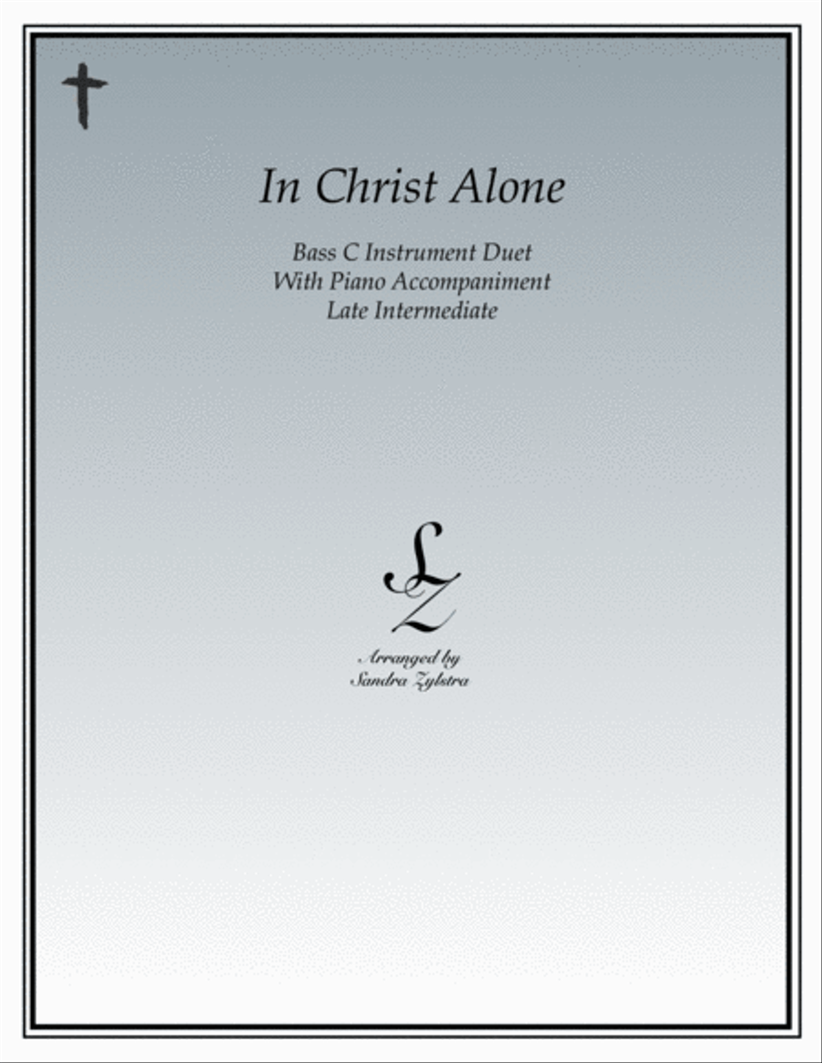In Christ Alone Piano scores gallery preview page 1