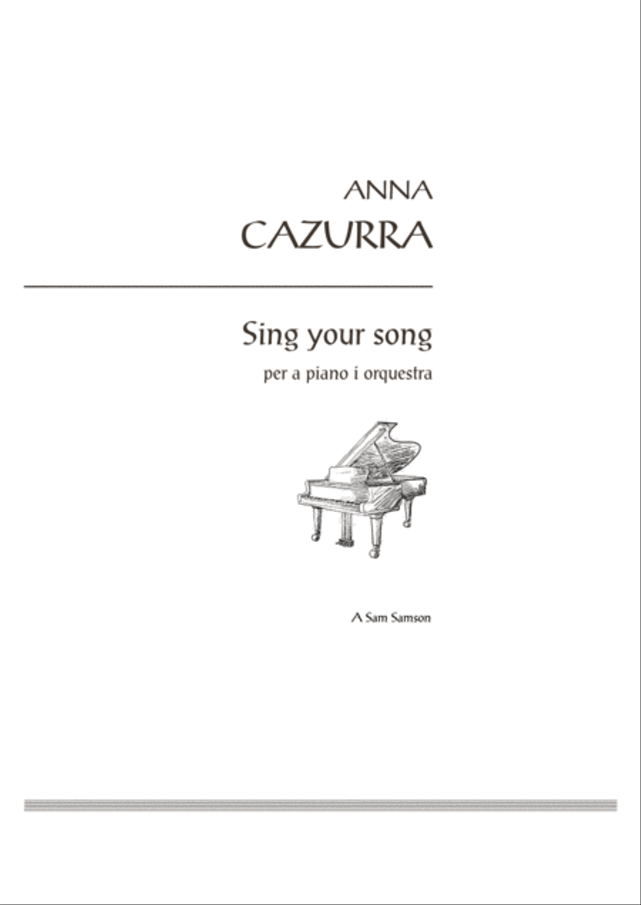 Sing your song Sing your song Full Orchestra scores gallery preview page 3