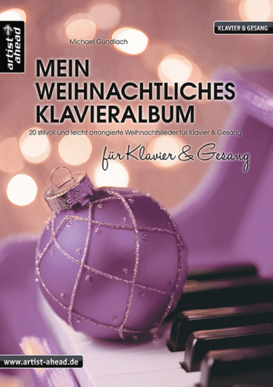 Mein weihnachtliches Klavieralbum für Klavier und Gesang Voice Solo scores gallery preview page 1