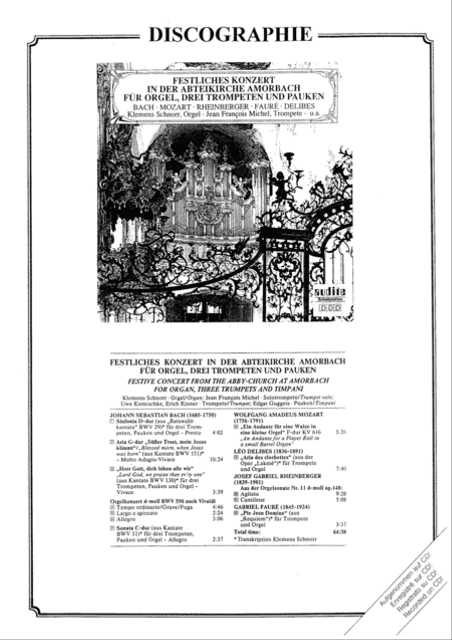 Pie Jesu Domine Cornet scores gallery preview page 3