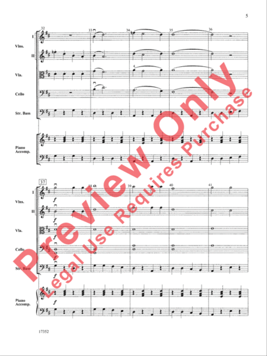 The Crawdad Song The Crawdad Song String Orchestra scores gallery preview page 6