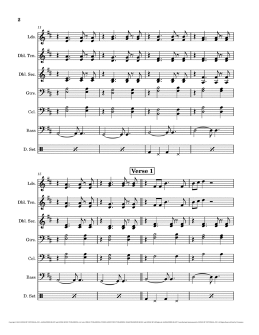 Renegades Renegades Steel Drum Band scores gallery preview page 2