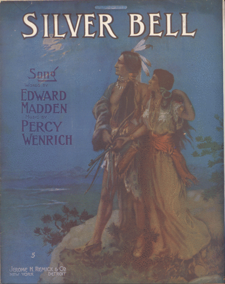 Silver Bell. Song TTBB scores gallery preview page 1