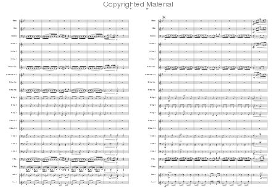 Fanitullen Concert Band scores gallery preview page 5