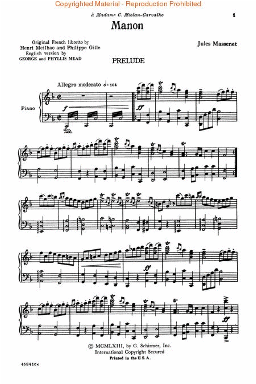 Manon Voice scores gallery preview page 2