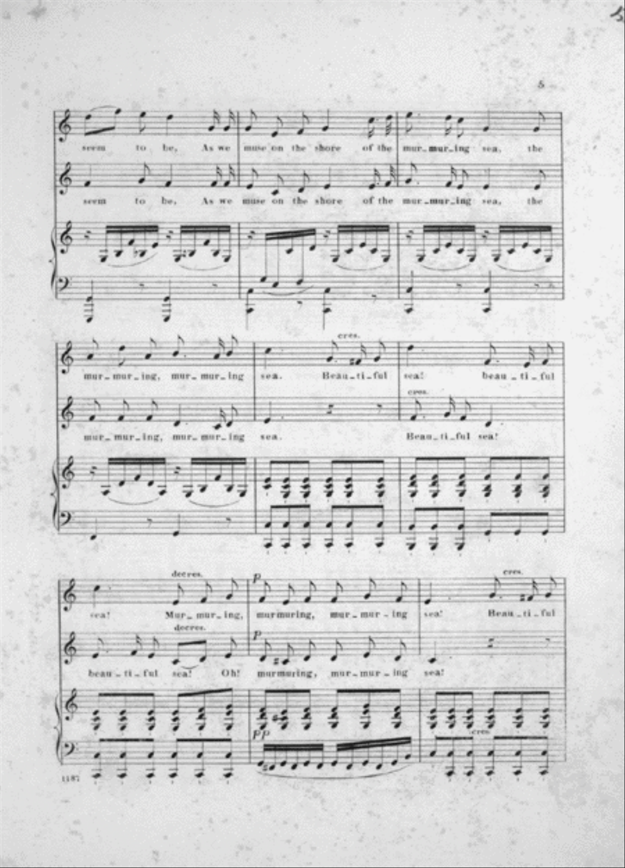 The Murmuring Sea Voice scores gallery preview page 4