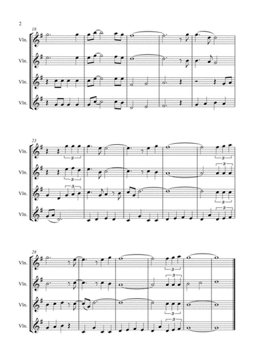Maku e mihi atu - Maori NZ Violin Quartet. ALL PARTS and SCORE image number null