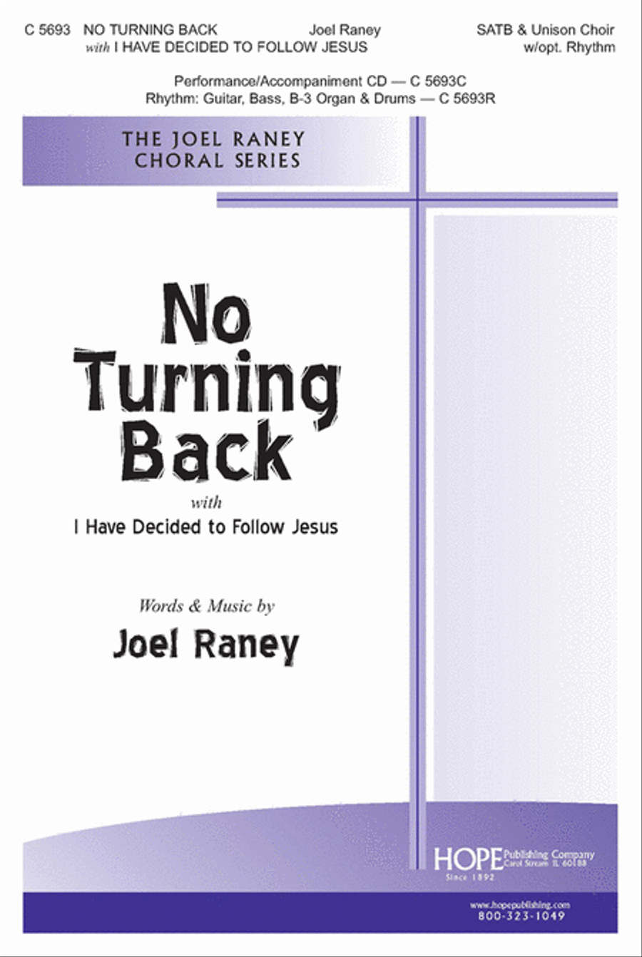No Turning Back 4-Part scores gallery preview page 1