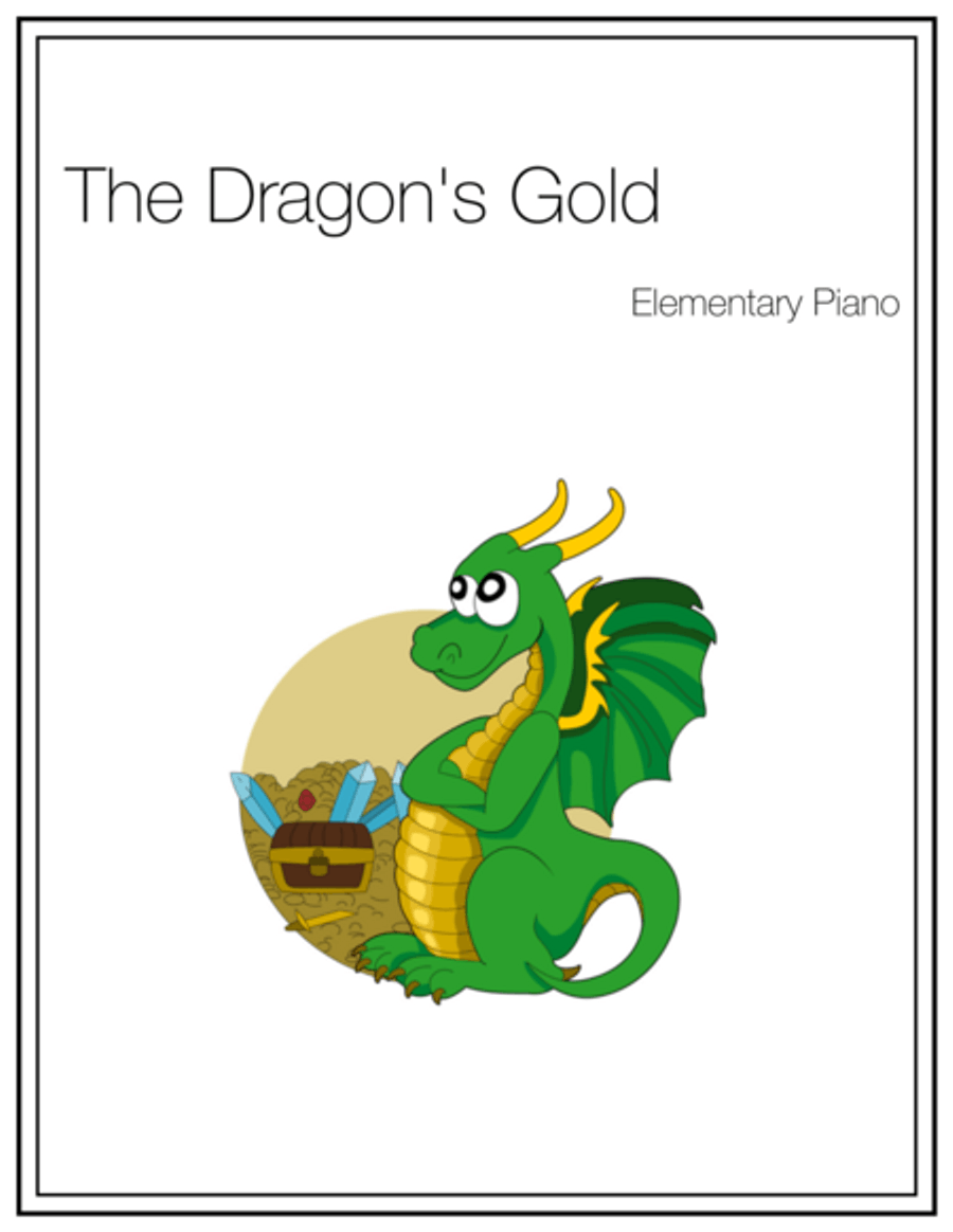 The Dragon's Gold Easy Piano scores gallery preview page 1