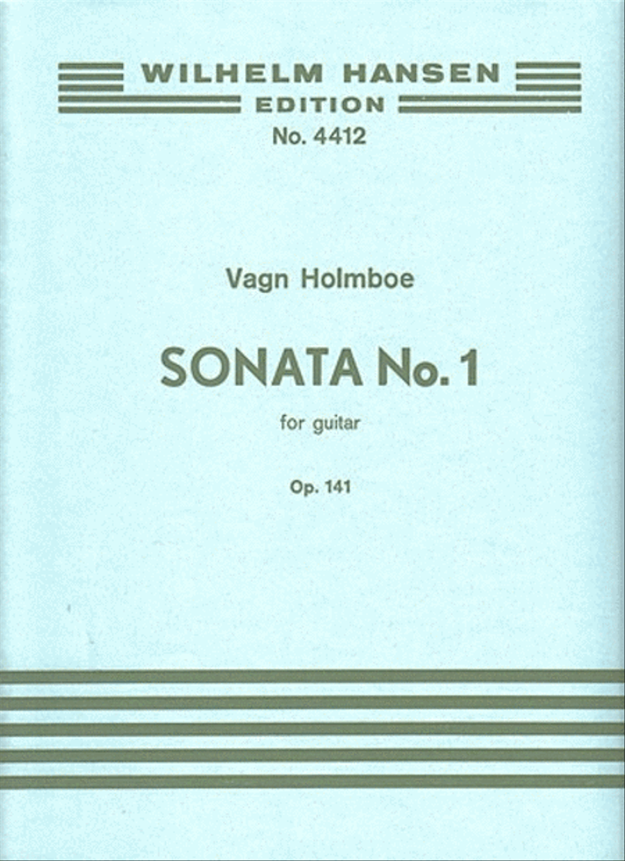 Sonata No. 1 Op. 141 Acoustic Guitar scores gallery preview page 1