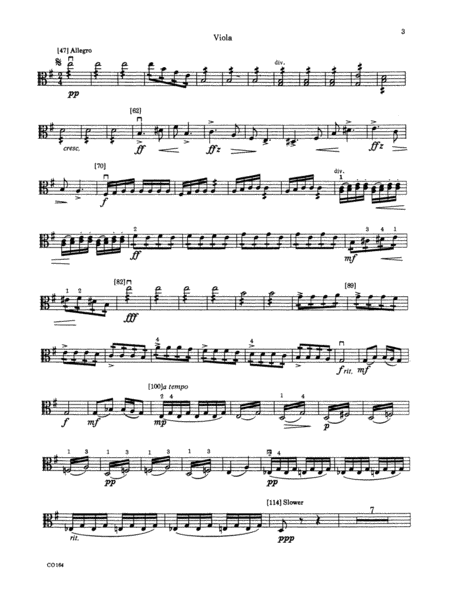 New World Symphony: Viola