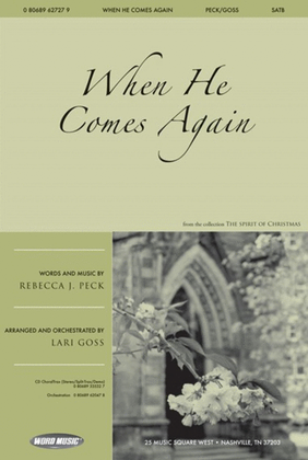 Book cover for When He Comes Again - Anthem