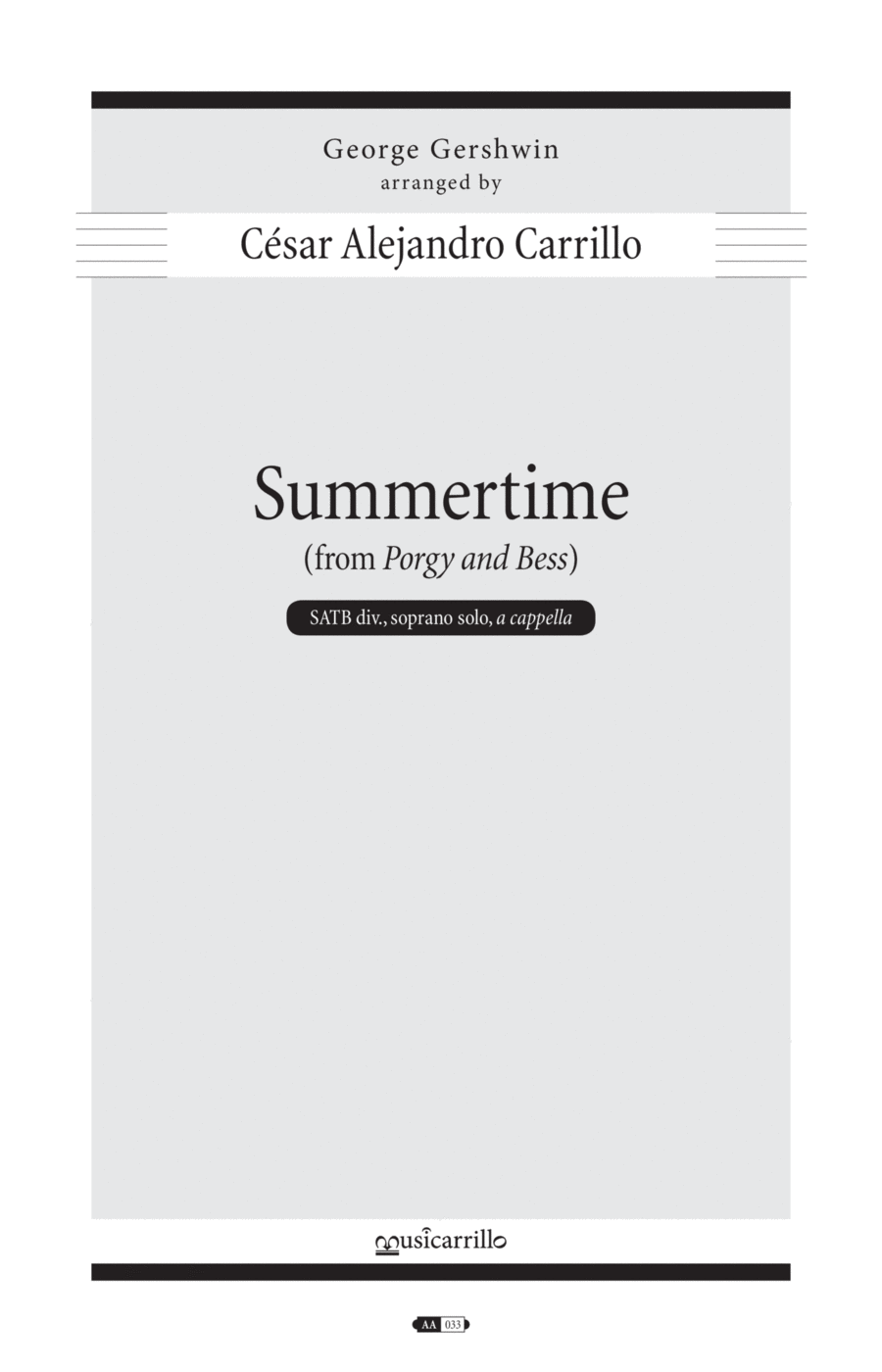 Summertime Divisi scores gallery preview page 1