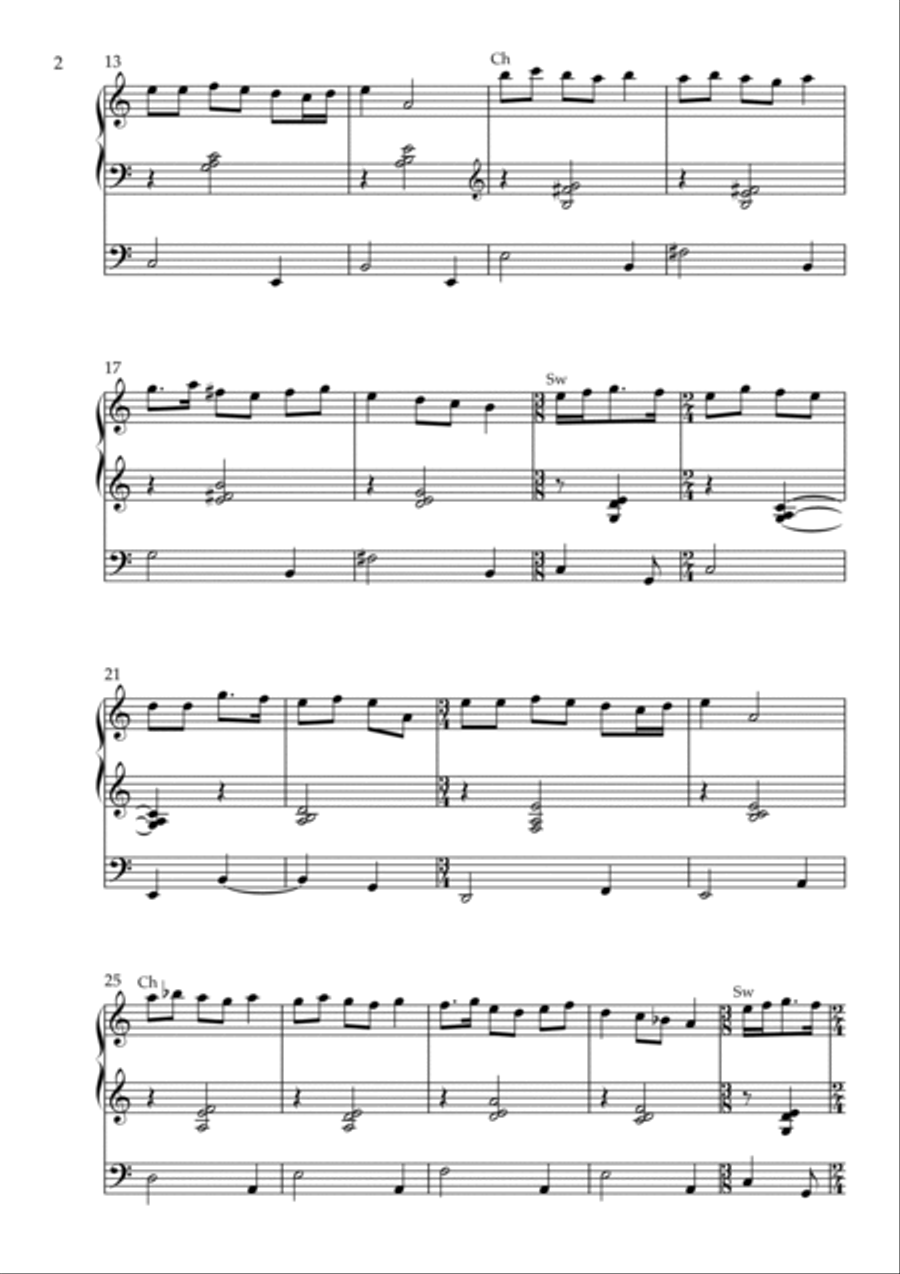 Meditation on Ukrainian Folk Song 